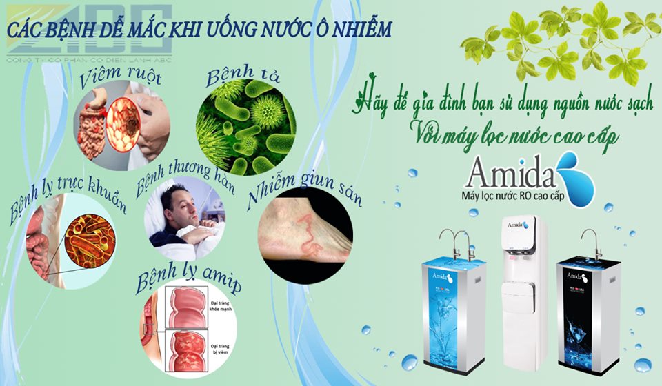 Các bệnh dễ mắc khi sử dụng nước ô nhiễm